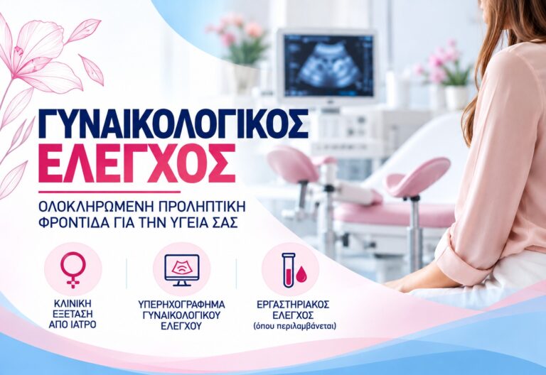 Ολοκληρωμένος γυναικολογικός έλεγχος